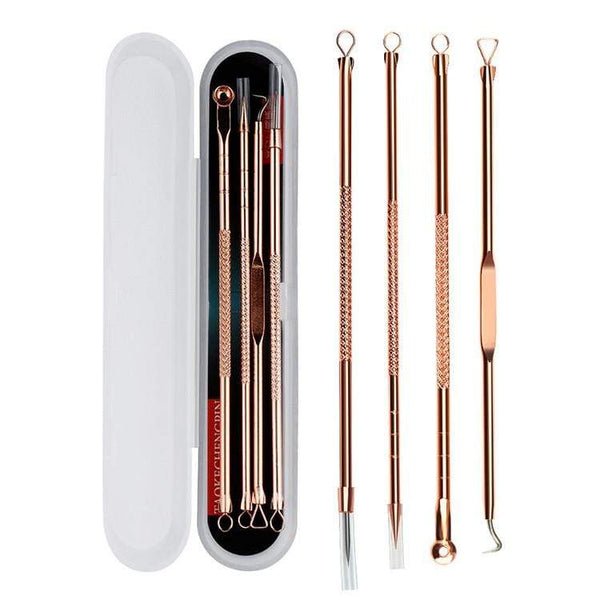Rose Gold Pimple Extractor Beauty Kit